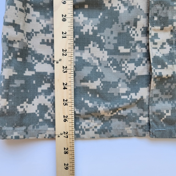 Authentic Military Jacket Camoflage Long Sleeve Pockets Zip Up Small Regular - Picture 16 of 16